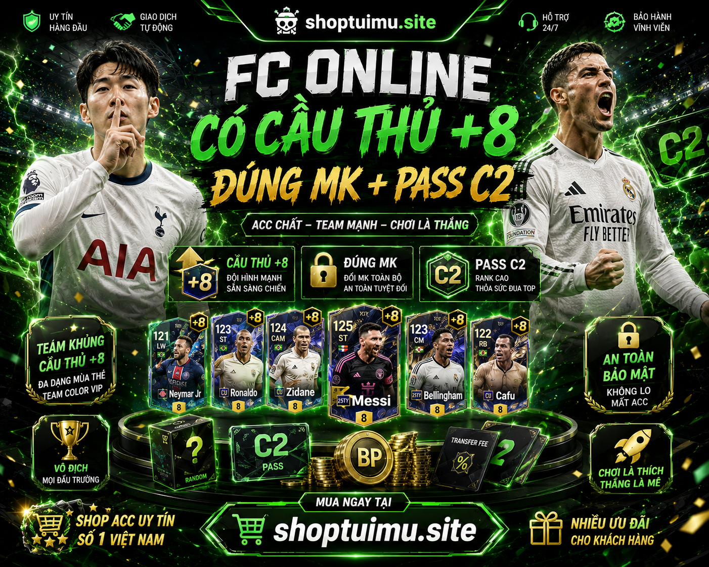 Fc Online Có Cầu Thủ +8 , Đúng MK + Pass C2